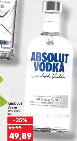 Kaufland ABSOLUT Vodka Ofertă