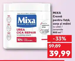Kaufland MIXA Cremă pentru faţă, corp și mâini Ofertă