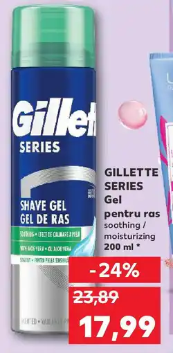 Kaufland GILLETTE SERIES Gel pentru ras Ofertă
