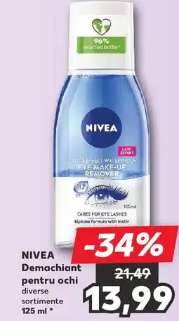 Kaufland NIVEA Demachiant pentru ochi Ofertă