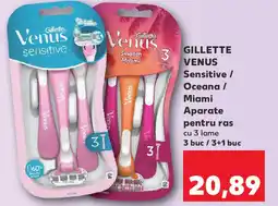 Kaufland GILLETTE VENUS Sensitive / Oceana / Miami Aparate pentru ras Ofertă