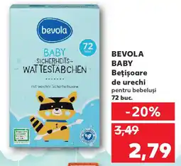Kaufland BEVOLA BABY Beţişoare de urechi Ofertă