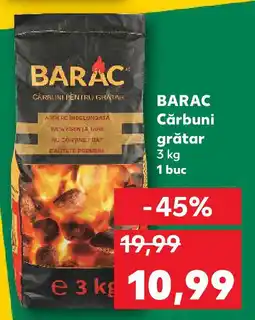 Kaufland BARAC Cărbuni grătar Ofertă