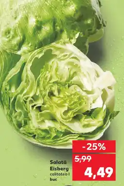 Kaufland Salată Eisberg Ofertă