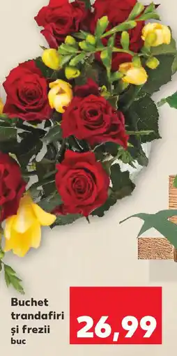 Kaufland Buchet trandafiri şi frezii Ofertă
