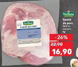 Kaufland Spată de porc fără os vacuum Ofertă