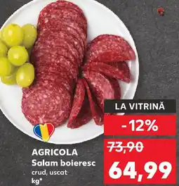 Kaufland AGRICOLA Salam boieresc crud, uscat Ofertă