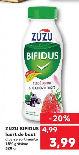 Kaufland ZUZU BIFIDUS laurt de băut Ofertă