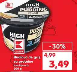 Kaufland Budincă de gris cu proteine Ofertă