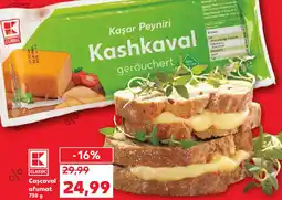 Kaufland Cascaval afumat Ofertă