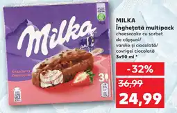 Kaufland MILKA Înghețată multipack Ofertă