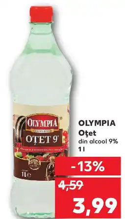 Kaufland OLYMPIA Oţet din alcool 9% Ofertă