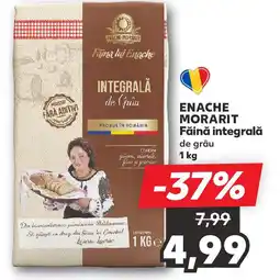 Kaufland ENACHE MORARIT Făină integrală de grâu Ofertă