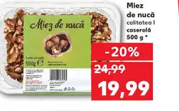 Kaufland Miez de nucă Ofertă