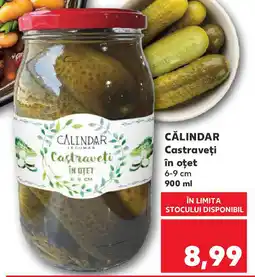 Kaufland CĂLINDAR Castraveţi în oțet Ofertă