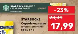 Kaufland STARBUCKS Capsule espresso Ofertă