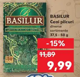 Kaufland BASILUR Ceai plicuri Ofertă