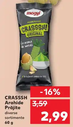 Kaufland CRASSSH Arahide Prăjite Ofertă