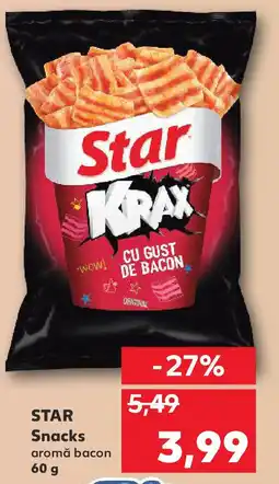 Kaufland STAR Snacks aromă bacon Ofertă
