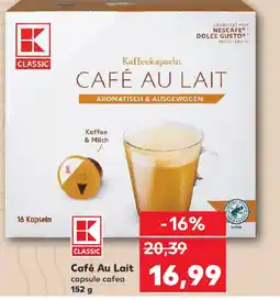 Kaufland Café Au Lait capsule cafea Ofertă