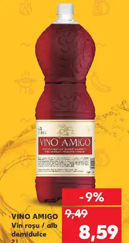 Kaufland VINO AMIGO Vin roşu / alb demidulce Ofertă