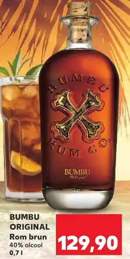 Kaufland BUMBU ORIGINAL Rom brun Ofertă