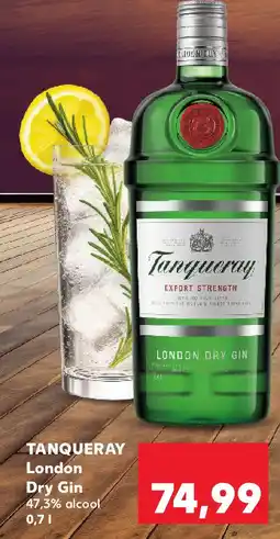 Kaufland TANQUERAY London Dry Gin Ofertă