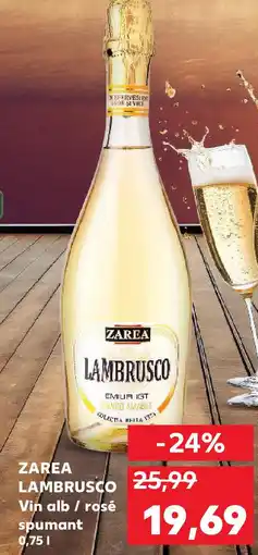 Kaufland ZAREA LAMBRUSCO Vin alb / rosé spumant Ofertă