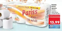 Kaufland PARISS Hârtie igienică piersică Ofertă