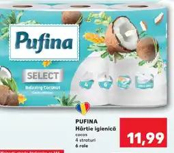 Kaufland PUFINA Hârtie igienică 4 straturi Ofertă