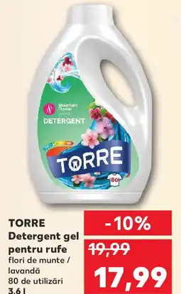 Kaufland TORRE Detergent gel pentru rufe Ofertă