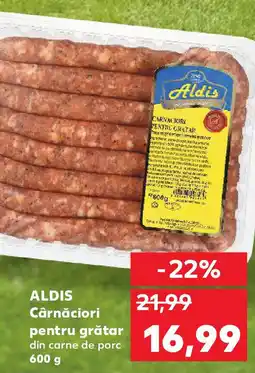 Kaufland ALDIS Cârnăciori pentru grătar Ofertă