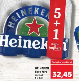 Kaufland HEINEKEN Bere fără alcool Ofertă