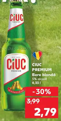 Kaufland CIUC PREMIUM Bere blondă Ofertă