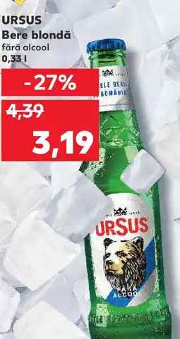 Kaufland URSUS Bere blondă Ofertă