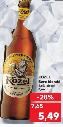Kaufland KOZEL Bere blondă Ofertă