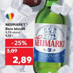 Kaufland NEUMARKT Bere blondă Ofertă