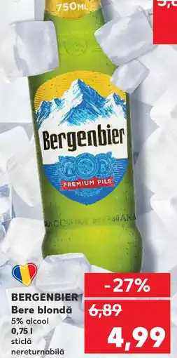 Kaufland BERGENBIER Bere blondă Ofertă