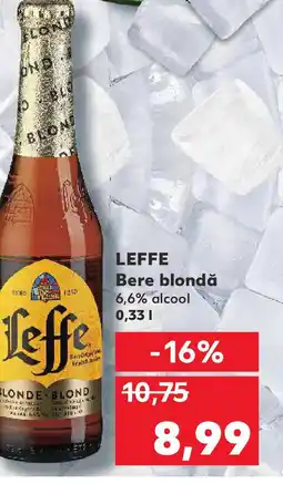 Kaufland LEFFE Bere blondă Ofertă