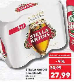 Kaufland STELLA ARTOIS Bere blondă Ofertă
