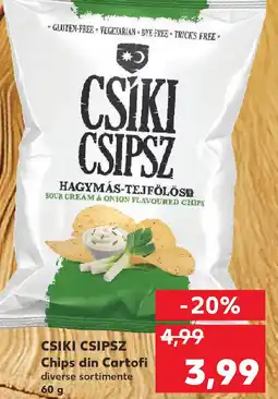Kaufland CSIKI CSIPSZ Chips din Cartofi Ofertă