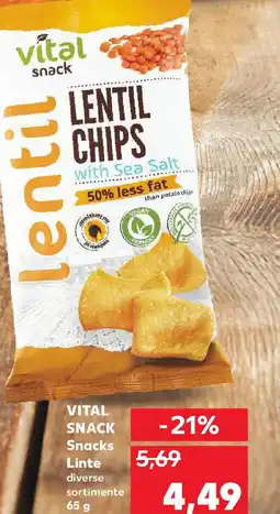 Kaufland VITAL SNACK Snacks Linte Ofertă