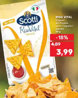 Kaufland RISO VITAL Chipsuri din Porumb clasic / legume / paprika Ofertă