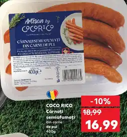 Kaufland COCO RICO Cârnaţi semiafumați Ofertă