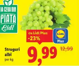 Lidl Struguri albi Ofertă