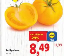 Lidl Roşii galbene Ofertă