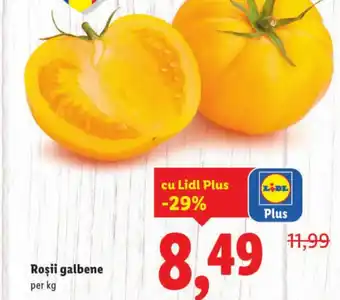 Lidl Roşii galbene Ofertă