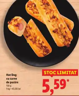 Lidl Hot Dog cu carne de pasăre Ofertă