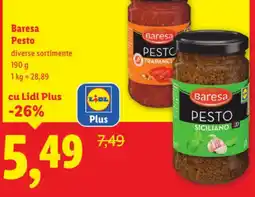 Lidl Baresa Pesto Ofertă