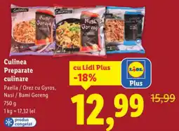 Lidl Culinea Preparate culinare Ofertă